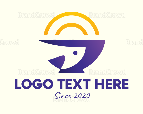 Fish Bowl Food Restaurant Logo