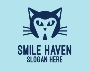 Dentist - Pet Cat Dentist logo design