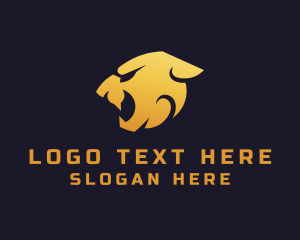 Gold Wild Cougar Logo