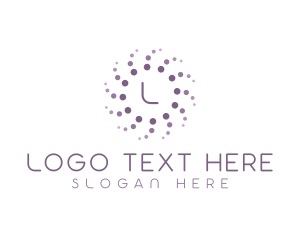 Dot - Digital Tech Particle logo design