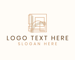 Home Improvement - Geometric Abstract Shapes logo design