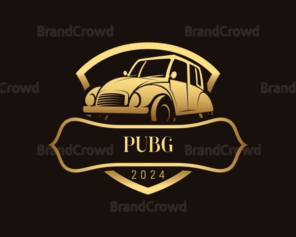 Vintage Automobile Restoration Logo