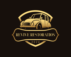 Restoration - Vintage Automobile Restoration logo design