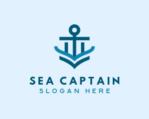 Sailor - Maritime Ferry Anchor logo design