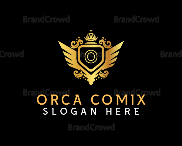 Luxury Shield Wing Logo