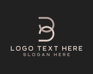 Business Company Brand Letter B logo design