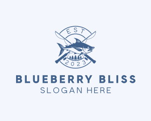 Fishing Bait Angling logo design