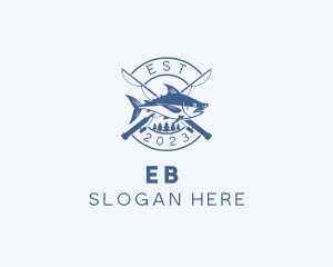 Fishery - Fishing Bait Angling logo design