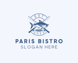 Fishing Bait Angling logo design