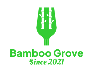 Bamboo - Natural Bamboo Fork logo design
