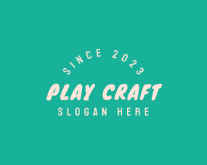 Creative Playful Crafts logo design