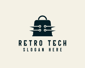 Online Shopping Tech logo design