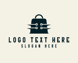 Add To Cart - Online Shopping Tech logo design
