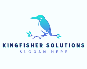 Kingfisher - Kingfisher Bird Animal logo design