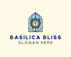 Chapel Glass Window logo design