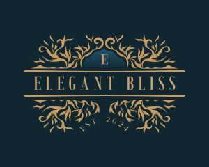 Ornament Floral Botanical Logo