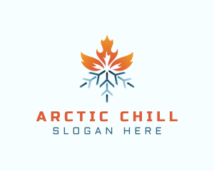 Cold - Heating Cold Flame logo design