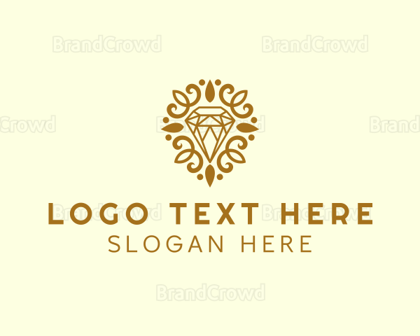 Luxury Diamond Jewelry Logo