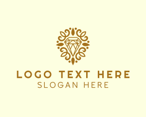 Elegant - Luxury Diamond Jewelry logo design