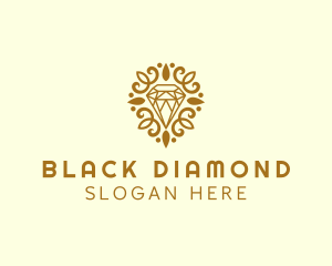 Luxury Diamond Jewelry logo design