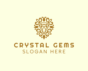 Luxury Diamond Jewelry logo design