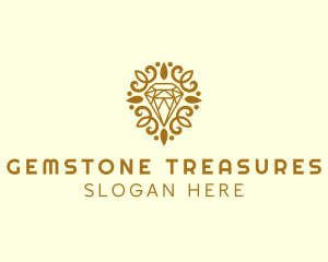 Luxury Diamond Jewelry logo design