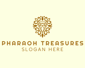 Luxury Diamond Jewelry logo design