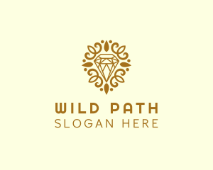 Luxury Diamond Jewelry logo design