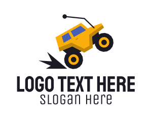 Antenna - Remote Control Truck logo design