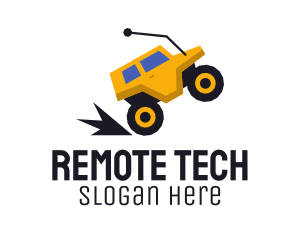 Remote - Remote Control Truck logo design