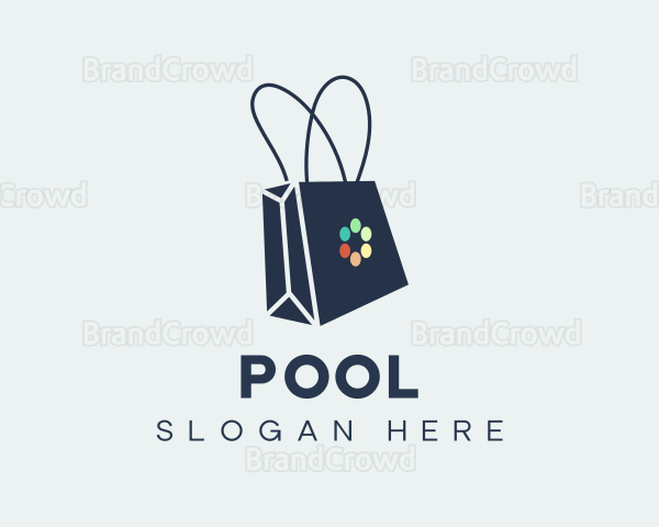 Rainbow Shopping Bag Logo