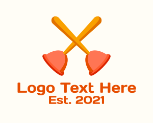 Tool - Plumber Toilet Plunger logo design