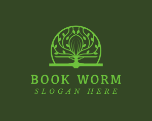 Read - Knowledge Book Library logo design
