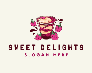 Filipino Taho Dessert logo design