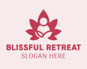 Lotus Yoga Feminine Spa  logo design