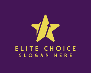 Best - Gold Star Arrow logo design