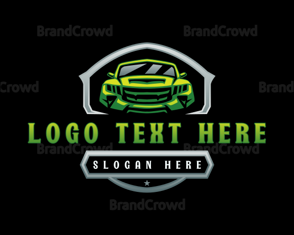 Garage Racer Car Logo