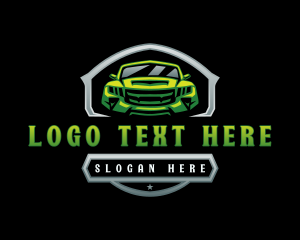 Racing - Garage Racer Car logo design