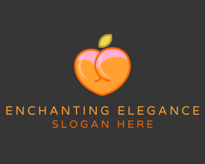 Alluring - Sexy Peach Lingerie logo design