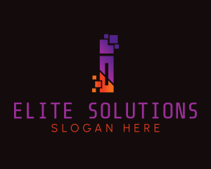 Services - Pixel Letter I Studio logo design