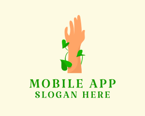 Plant - Eco friendly Hand logo design