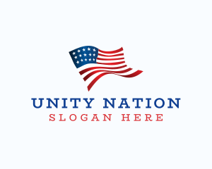 American Flag Campaign logo design