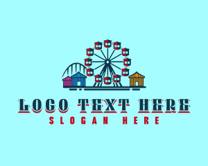 County Fair - Amusement Park Carnival logo design