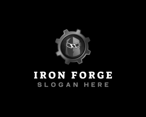 Forge - Welding Mask Gear logo design