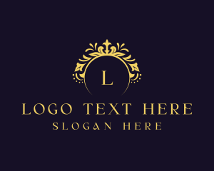 Fleur De Liz - Luxury Ornament Crest logo design