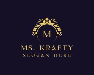 Luxury Ornament Crest Logo