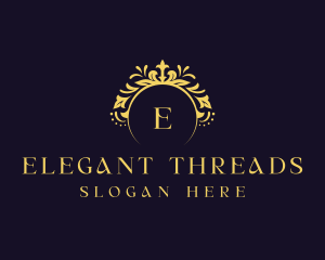 Luxury Ornament Crest logo design