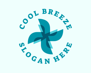 Cooling Refrigeration Propeller logo design