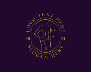 Undergarments - Woman Sexy Body logo design