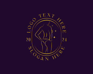 Girl - Woman Sexy Body logo design